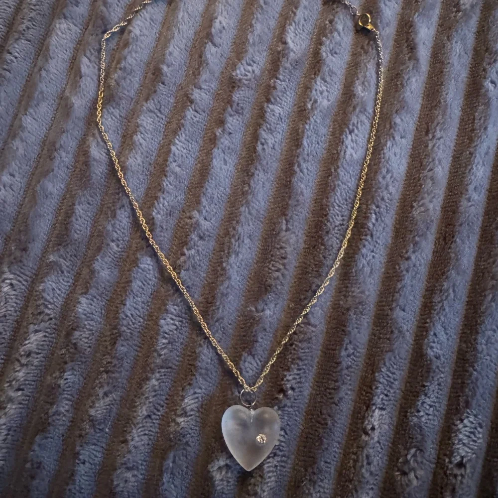 Elegant Gold and Silver Heart Pendant Necklace